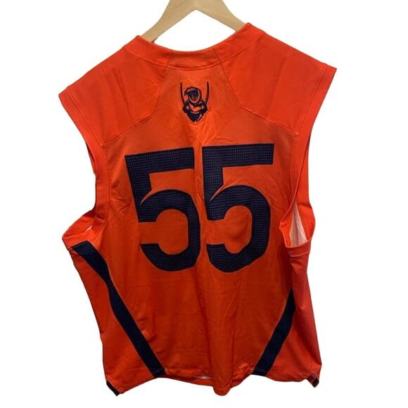 Nike Elite University of Virginia jersey lacrosse Caveliers shirt UVA size L - Picture 2 of 10